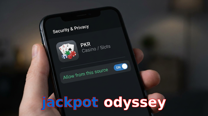 Game list for Jackpot Odyssey apk section