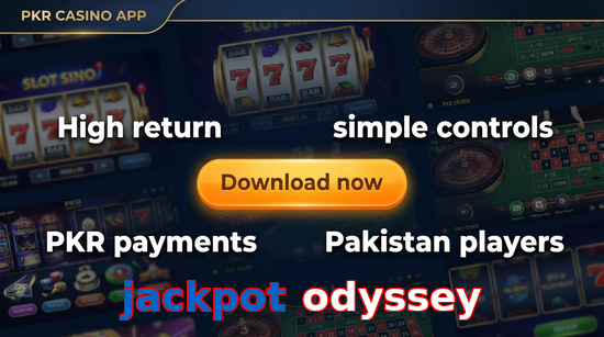 Main screen of Jackpot Odyssey gamedownload page for PK players