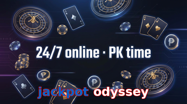 Game list for Jackpot Odyssey online section