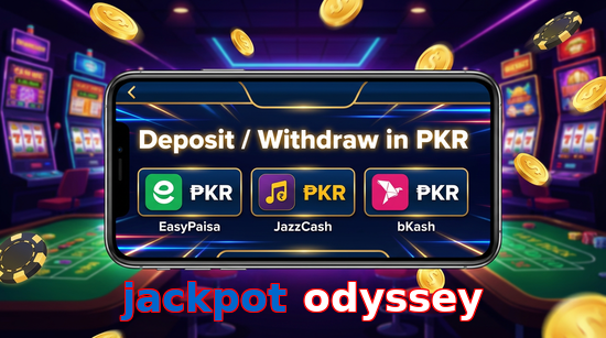 Game list for Jackpot Odyssey pk section